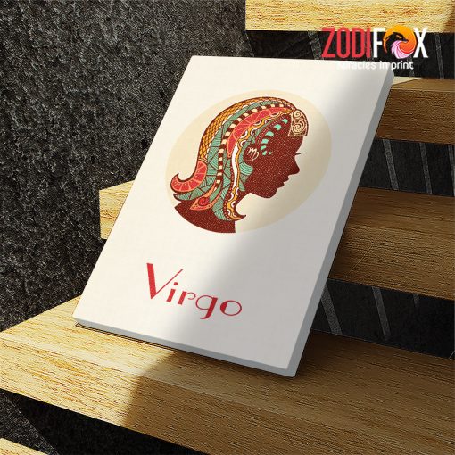funny Virgo Vintage Canvas astrology presents – VIRGO0030