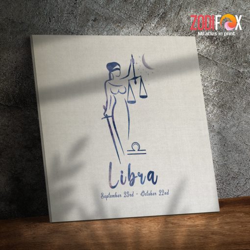 special Libra Moon Canvas horoscope lover gifts – LIBRA0030