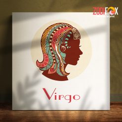 great Virgo Vintage Canvas zodiac gifts for astrology lovers – VIRGO0030