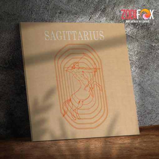 unique Sagittarrius Man Canvas birthday zodiac gifts for horoscope and astrology lovers – SAGITTARIUS0031