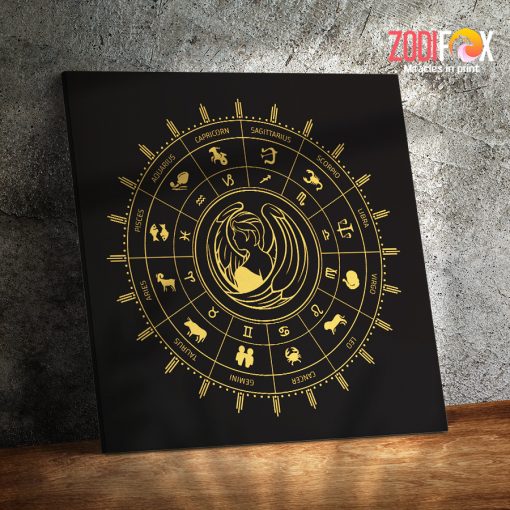hot Virgo Gold Canvas birthday zodiac sign presents for horoscope and astrology lovers – VIRGO0031
