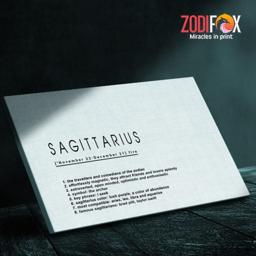 meaningful Sagittarrius Simple Canvas astrology presents – SAGITTARIUS0032