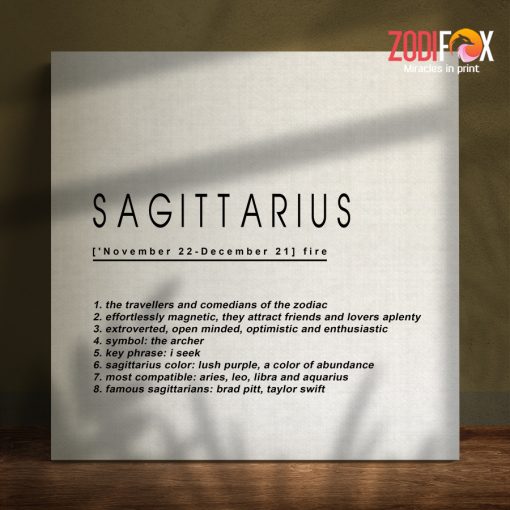 beautiful Sagittarrius Simple Canvas astrology gifts – SAGITTARIUS0032