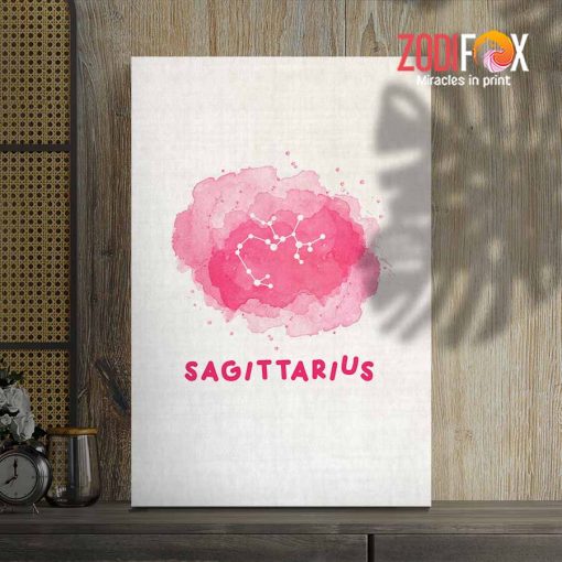 awesome Sagittarrius Pink Canvas astrology gifts – SAGITTARIUS0033