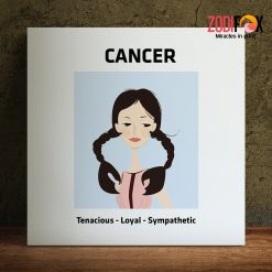 lively Cancer Sympathetic Canvas zodiac inspired gifts– CANCER0035