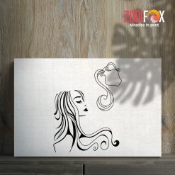 high quality Aquarius Lady Canvas zodiac gifts for horoscope and astrology lovers– AQUARIUS0037