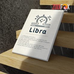 wonderful Libra Zodiac Canvas astrology lover gifts – LIBRA0038
