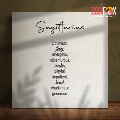eye-catching meaningful Sagittarrius Playful Canvas birthday zodiac gifts for astrology lovers signs of the zodiac gifts – SAGITTARIUS0044