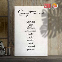 hot Sagittarrius Playful Canvas zodiac sign gifts for astrology lovers – SAGITTARIUS0044