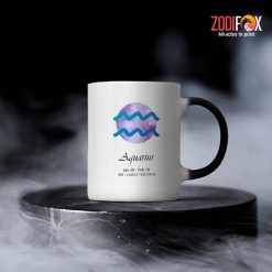 beautiful Aquarius Symbol Mug zodiac-themed gifts – AQUARIUS-M0046