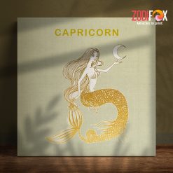 awesome Capricorn Moon Canvas –horoscope lover gifts CAPRICORN0049