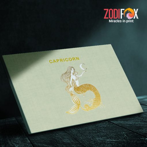 awesome Capricorn Moon Canvas zodiac lover gifts– CAPRICORN0049