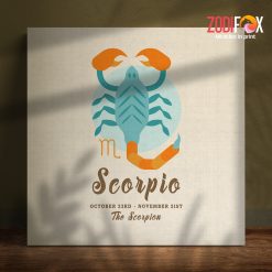 various Scorpio Beautiful Canvas zodiac presents for horoscope and astrology lovers – SCORPIO0051