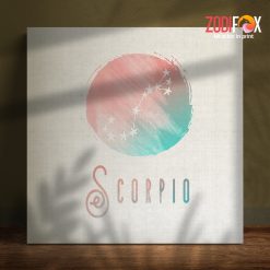 wonderful Scorpio Green Canvas zodiac sign presents – SCORPIO0058