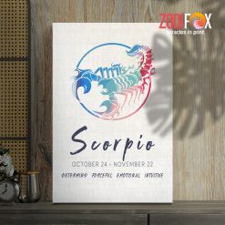 latest Scorpio Emotional Canvas zodiac-themed gifts – SCORPIO0059
