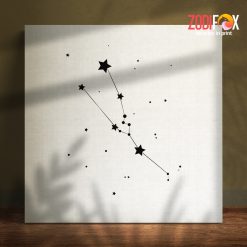 amazing Taurus Star Sign Canvas astrology horoscope zodiac gifts for boy and girl – TAURUS0064