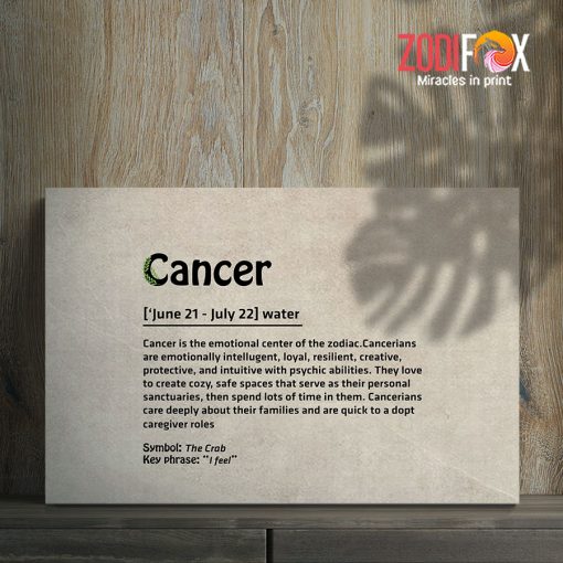 favorite Cancer Resilient Canvas signs of the zodiac gifts– CANCER0068