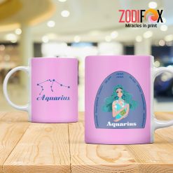 cheap Aquarius Lady Mug zodiac birthday gifts – AQUARIUS-M0007