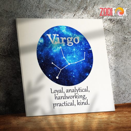 latest Virgo Practical Canvas zodiac lover gifts – VIRGO0008