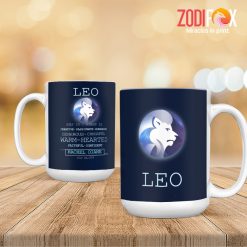 funny Leo Warm Mug zodiac sign presents for astrology lovers – LEO-M0008