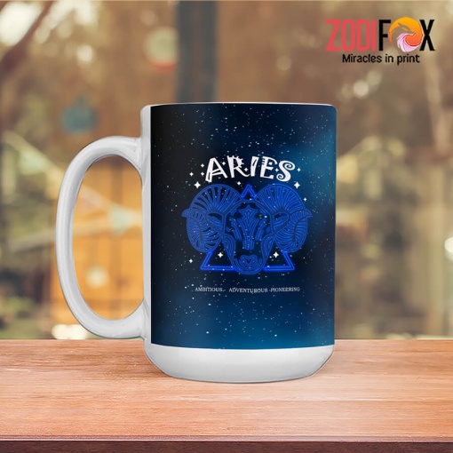 beautiful Aries Universe Mug zodiac sign gifts for horoscope and astrology lovers – ARIES-M0009