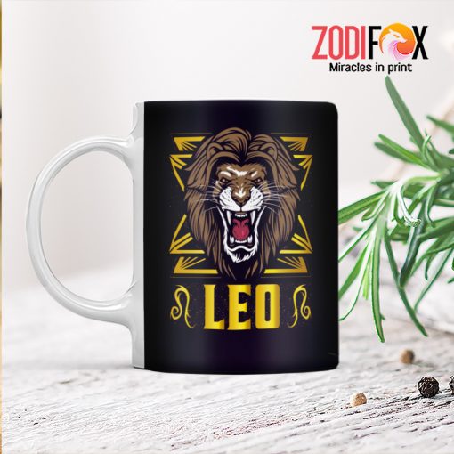 funny Leo Lion Mug zodiac sign presents – LEO-M0009