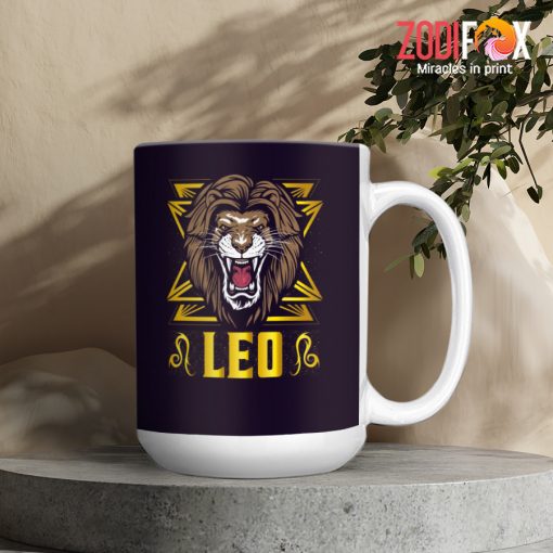 lively Leo Lion Mug zodiac sign presents for horoscope lovers – LEO-M0009
