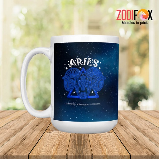 dramatic Aries Universe Mug zodiac gifts for horoscope and astrology lovers – ARIES-M0009