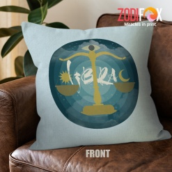 interested Libra Scale Throw Pillow zodiac-themed gifts – LIBRA-PL0004