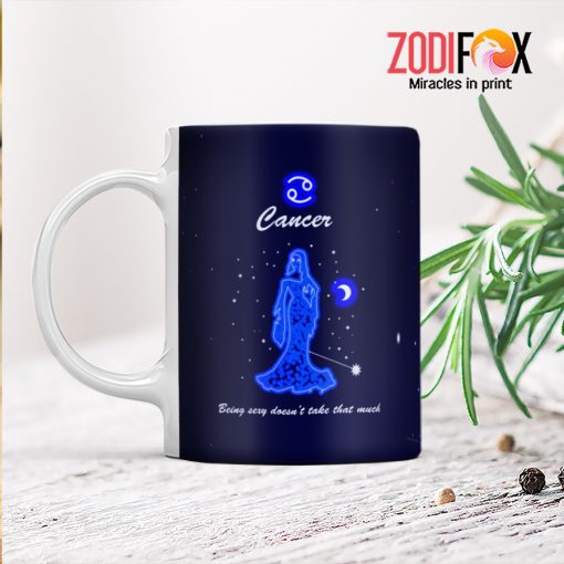 pretty Cancer Light Mug astrology horoscope zodiac gifts for boy and girl – CANCER-M0001