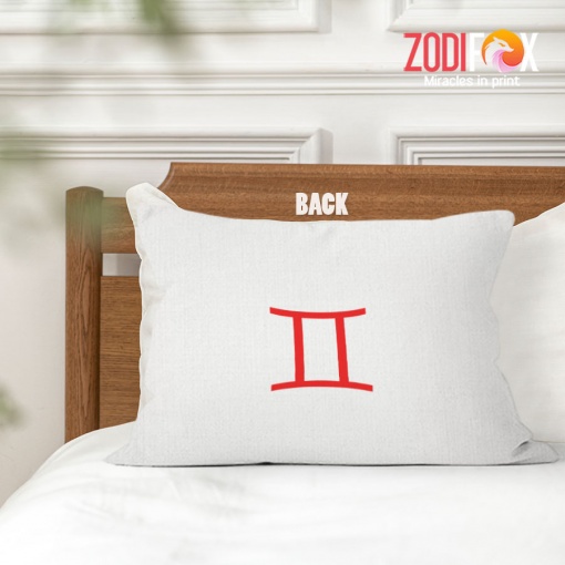 cheap Gemini Butterfly Throw Pillow gifts according to zodiac signs – GEMINI-PL0010