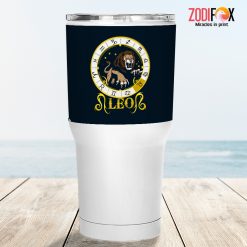 awesome Leo Gold Tumbler birthday zodiac presents for horoscope and astrology lovers – LEO-T0011