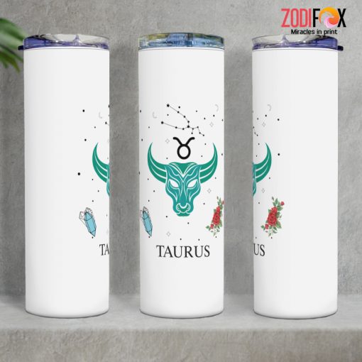 hot Taurus Zodiac Tumbler birthday zodiac sign presents for horoscope and astrology lovers – TAURUS-T0011