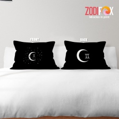 favorite Gemini Symbol Throw Pillow gifts according to zodiac signs – GEMINI-PL0012