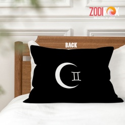 funny Gemini Symbol Throw Pillow zodiac inspired gifts – GEMINI-PL0012