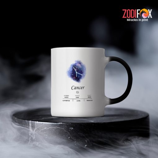 pretty Cancer Moon Mug zodiac sign presents for astrology lovers – CANCER-M0012
