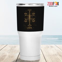 best Libra Gold Tumbler birthday zodiac gifts for astrology lovers – LIBRA-T0012