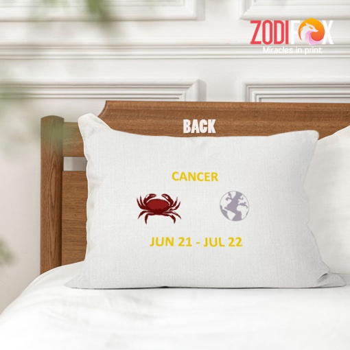 exciting Cancer Intuitive Throw Pillow astrology presents – CANCER-PL0013