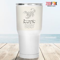 eye-catching Scorpio Exciting Tumbler birthday zodiac presents for horoscope and astrology lovers – SCORPIO-T0013