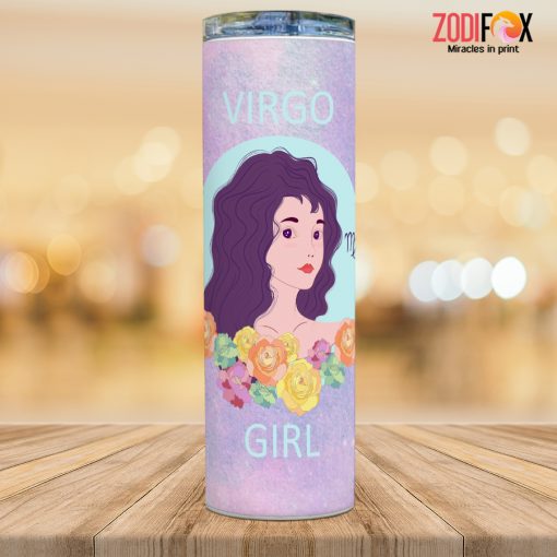 cool Virgo Female Tumbler zodiac gifts for astrology lovers – VIRGO-T0013