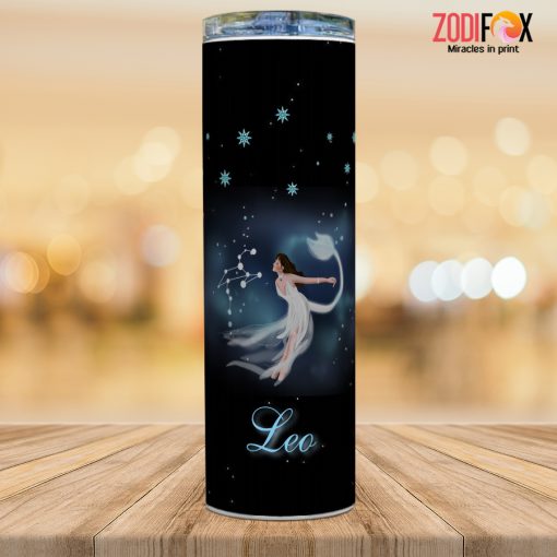 hot Leo Girl Tumbler zodiac sign presents for horoscope and astrology lovers – LEO-T0013