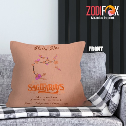 various Sagittarius Flower Throw Pillow zodiac lover gifts – SAGITTARIUS-PL0014