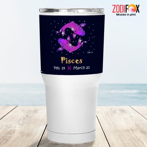 various Pisces Fish Tumbler zodiac sign gifts for horoscope and astrology lovers – PISCES-T0014