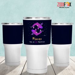 amazing Pisces Fish Tumbler zodiac sign presents for astrology lovers – PISCES-T0014