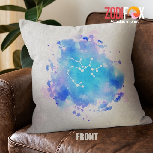 pretty Sagittarius Watercolor Throw Pillow zodiac presents for astrology lovers – SAGITTARIUS-PL0015
