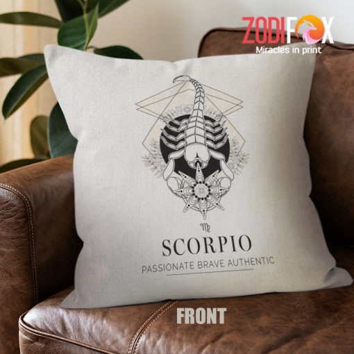 special Scorpio Passionate Throw Pillow astrology horoscope zodiac gifts – SCORPIO-PL0015