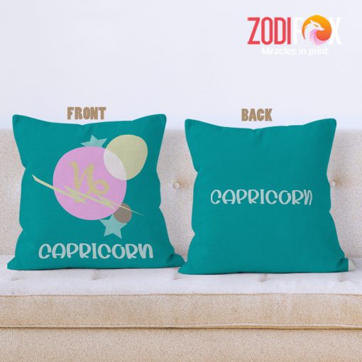 various Capricorn Planet Throw Pillow birthday zodiac sign presents for horoscope and astrology lovers – CAPRICORN-PL0015