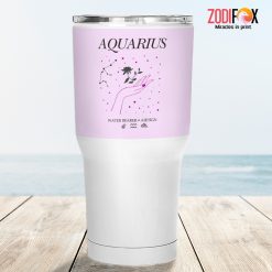 interested Aquarius Hand Tumbler birthday zodiac gifts for astrology lovers – AQUARIUS-T0015