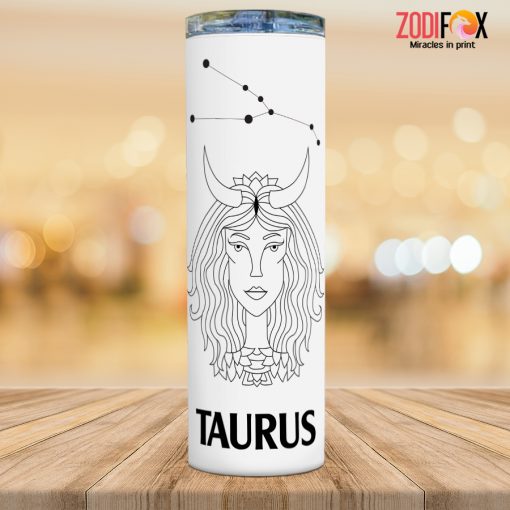 cool awesome Taurus Woman Tumbler astrology presents sign gifts – TAURUS-T0015