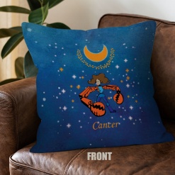 amazing Cancer Moon Throw Pillow horoscope lover gifts – CANCER-PL0016